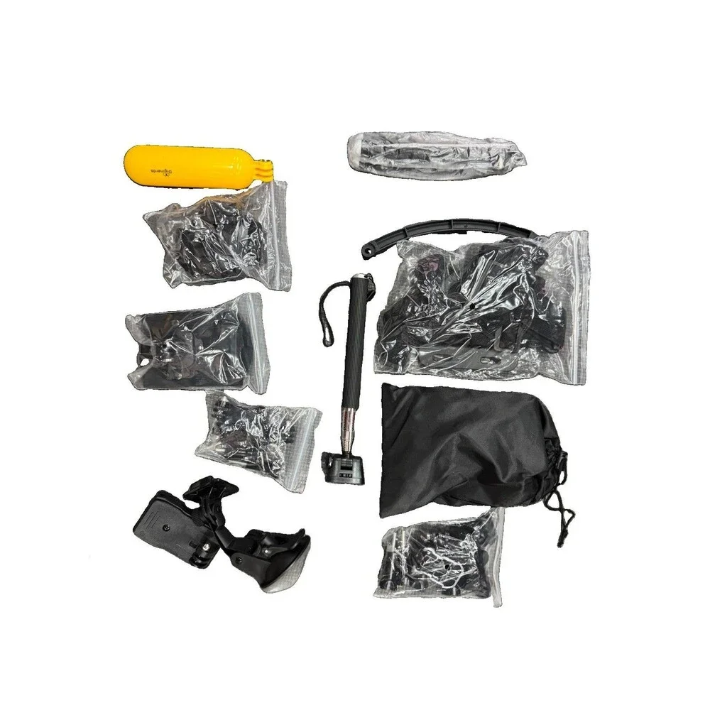 (RB2) Dignerds 50-in-1 Action Camera Accessory Kit GoPro Compatible Mounts Case